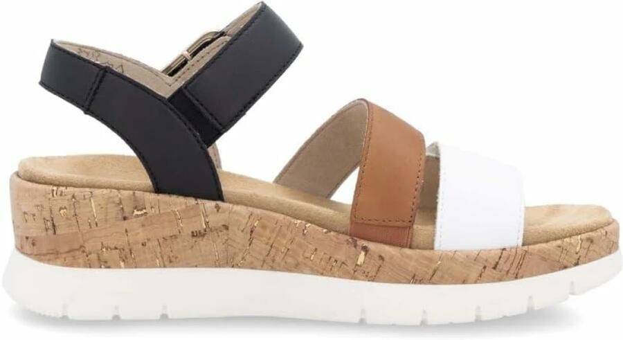 Remonte Sleehaksandaaltjes bandjessandaal zomerschoen comfortabele schoen met siergesp
