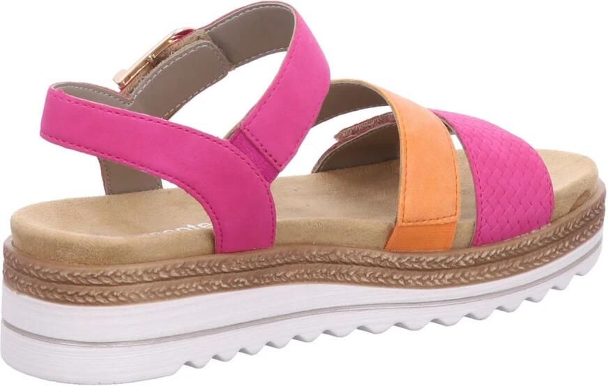 Remonte Sleehaksandaaltjes sleehak zomerschoenen sandalen in vegan verwerking - Foto 5