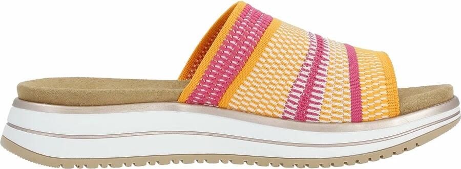 Remonte Slippers sleehak zomerschoen slippers met praktische elastische rand