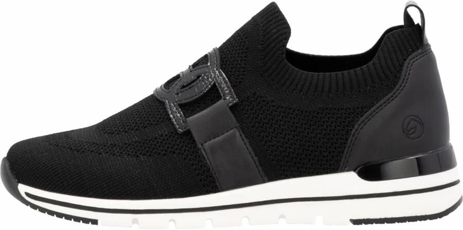 Remonte Slip-on sneakers vrijetijdsschoen lage schoen slipper met elastische band aan de schacht - Foto 2