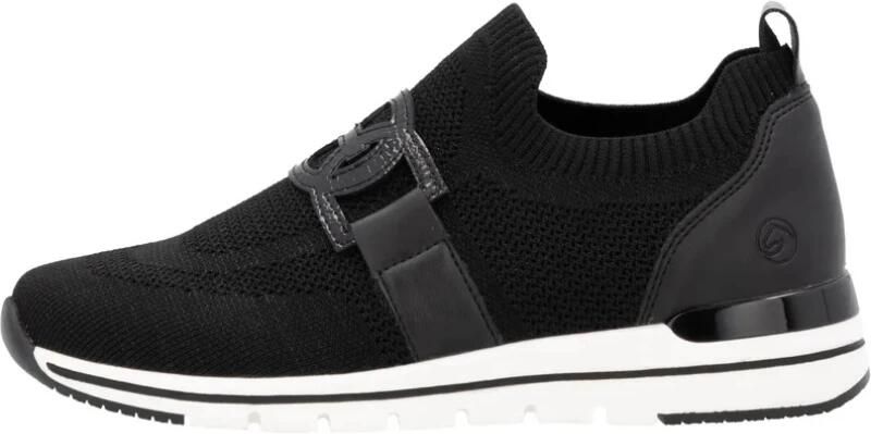 Remonte Slip-on sneakers vrijetijdsschoen lage schoen slipper met elastische band aan de schacht