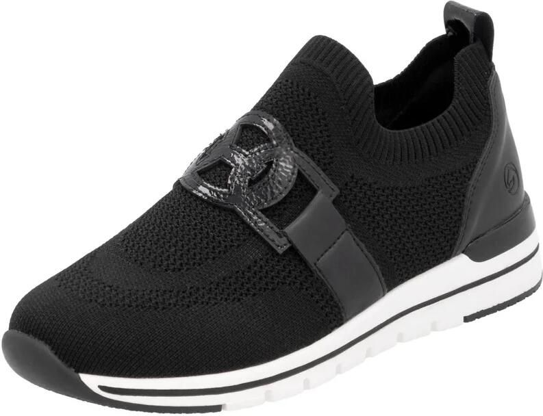 Remonte Slip-on sneakers vrijetijdsschoen lage schoen slipper met elastische band aan de schacht - Foto 3