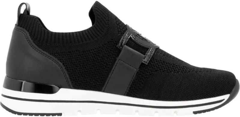 Remonte Slip-on sneakers vrijetijdsschoen lage schoen slipper met elastische band aan de schacht - Foto 4