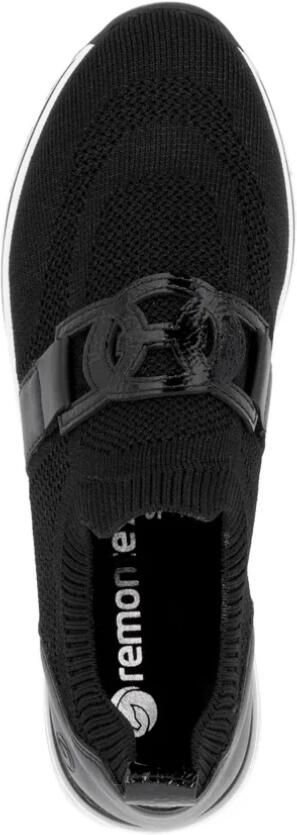 Remonte Slip-on sneakers vrijetijdsschoen lage schoen slipper met elastische band aan de schacht - Foto 5