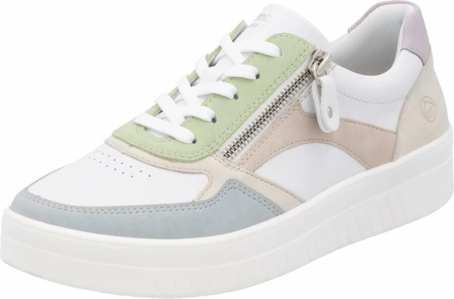 Remonte Plateausneakers vrijetijdsschoen lage schoen veterschoen in smalle vorm