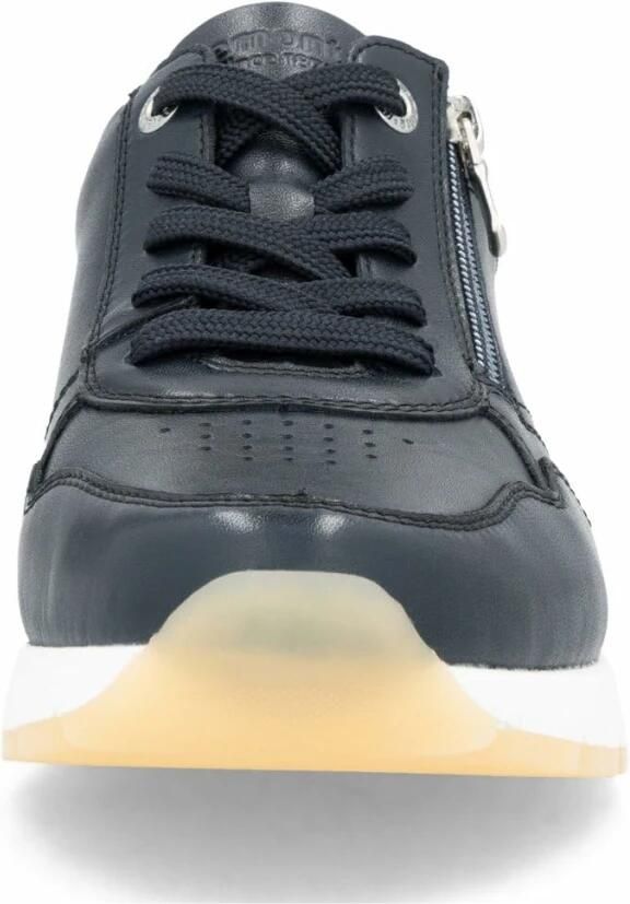 Remonte Sneakers met sleehak vrijetijdsschoen lage schoen veterschoen met zijrits - Foto 2