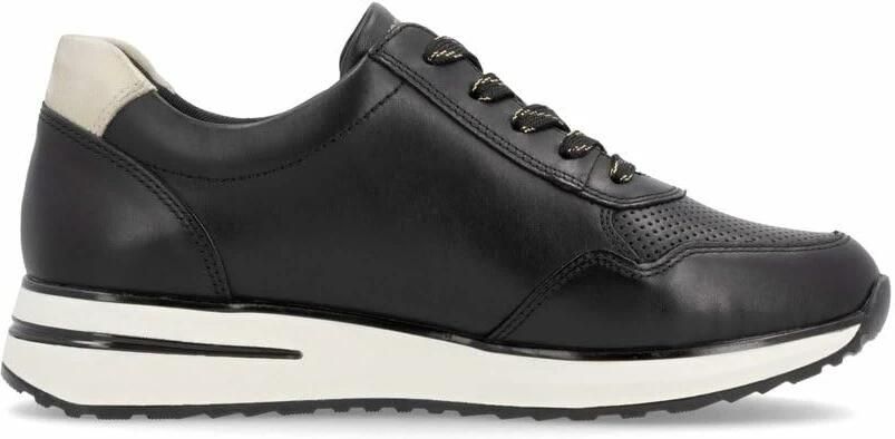 Remonte Zwarte Lite 'n Soft Sneakers met Gouden Details Black Dames - Foto 4