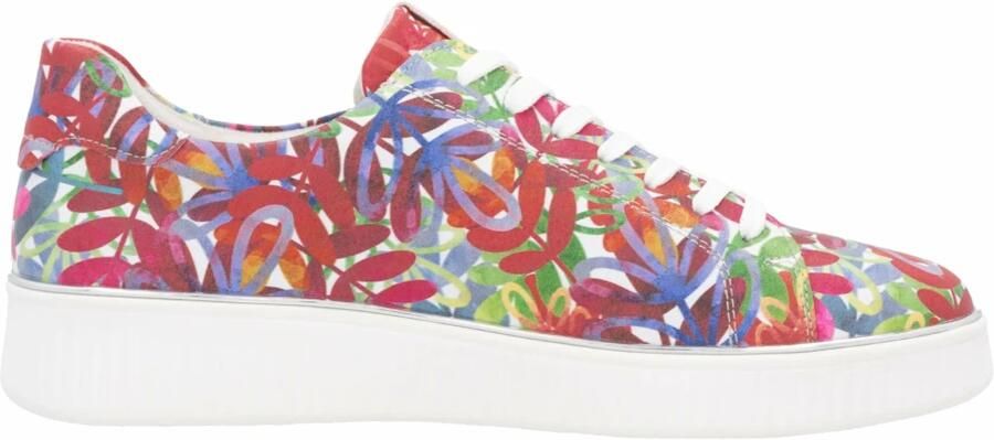 Remonte Plateausneakers vrijetijdsschoen lage schoen veterschoen met gevoerde schacht - Foto 3