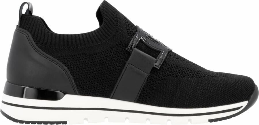 Remonte Slip-on sneakers vrijetijdsschoen lage schoen slipper met elastische band aan de schacht