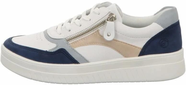 Remonte Plateausneakers vrijetijdsschoen lage schoen veterschoen in smalle vorm - Foto 2