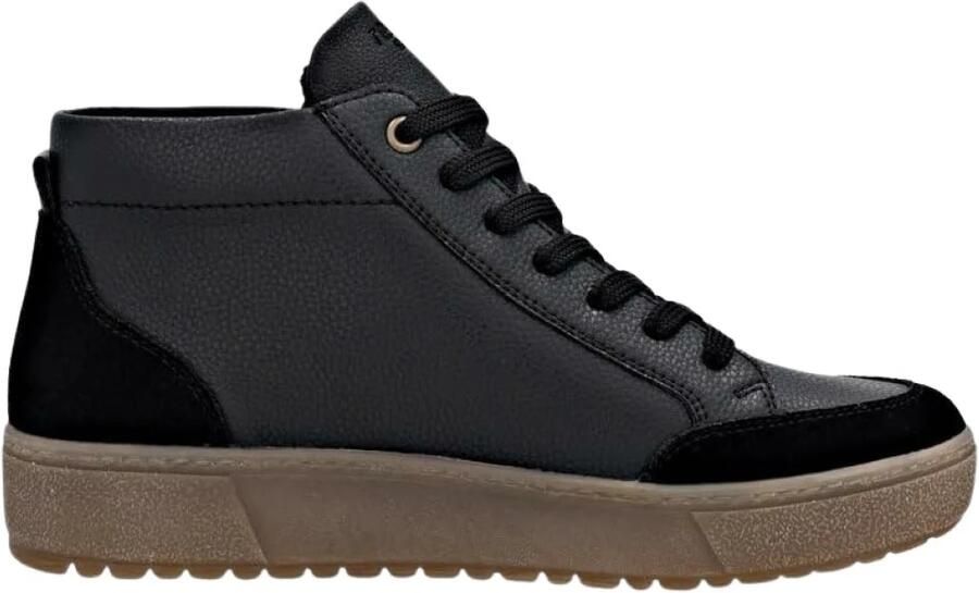 Remonte Plateausneakers Veterboots enkellaarsjes met waterafstotend TEX-membraan
