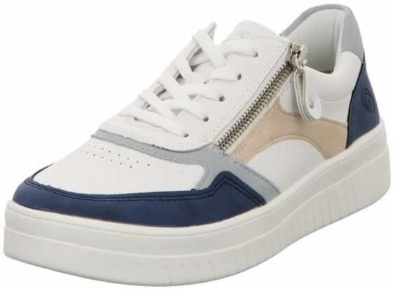 Remonte Plateausneakers vrijetijdsschoen lage schoen veterschoen in smalle vorm - Foto 2