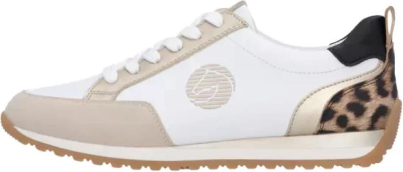 REMONTE Sneakers laag beige bruin natuurwit