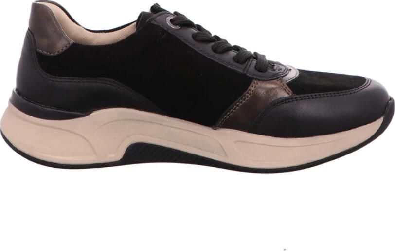 Remonte Dames Sneaker D3V00-03 Zwart Combi Wijdte H