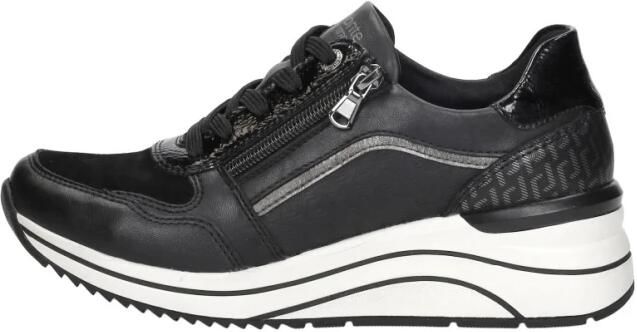 Remonte Sneakers Dames Zwart - Foto 2