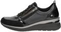 Remonte Sneakers Laag Veterschoenen Laag zwart - Zwart