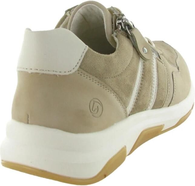 Remonte Sneakers met sleehak vrijetijdsschoen lage schoen veterschoen in vegan uitvoering - Foto 2