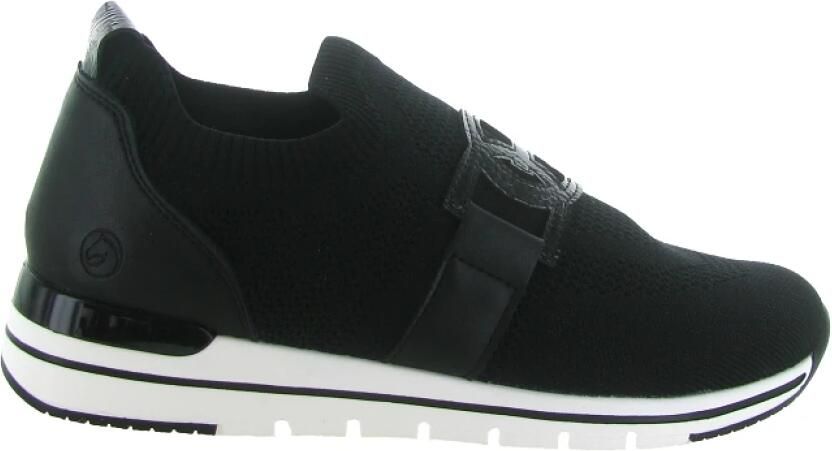 Remonte Slip-on sneakers vrijetijdsschoen lage schoen slipper met elastische band aan de schacht - Foto 3