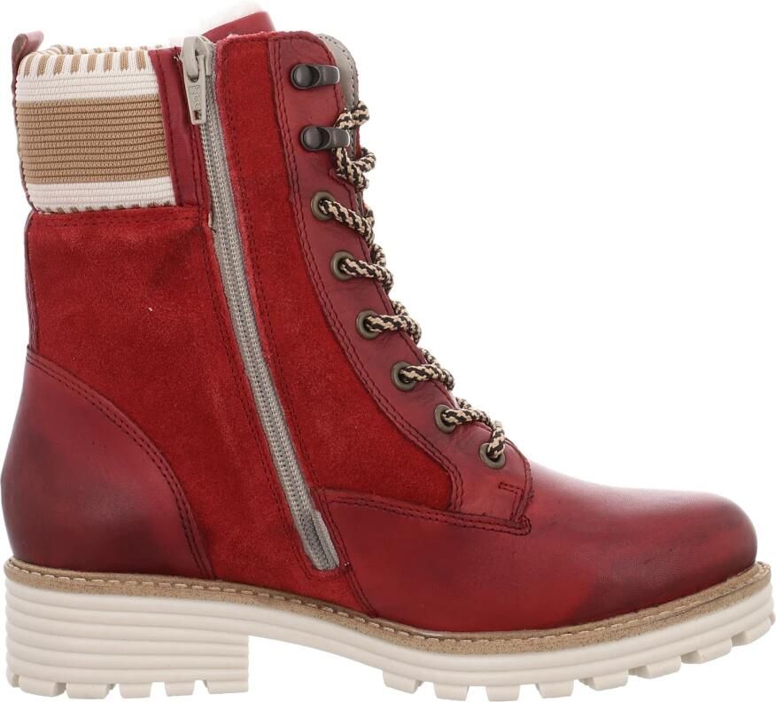 Remonte Winterlaarzen Elisabeth Hurley-Collection veterschoenen met waterafstotende tex-membraan