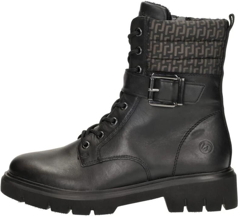 Remonte Winterlaarsjes hakken winterlaarzen veterschoenen met binnenrits