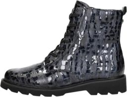 Remonte Veterschoenen Hoog Veterschoenen Hoog blauw lak
