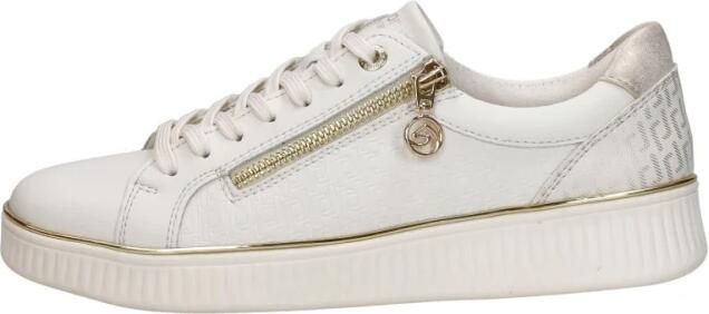 Remonte Plateausneakers vrijetijdsschoen lage schoen veterschoen met zijrits - Foto 4