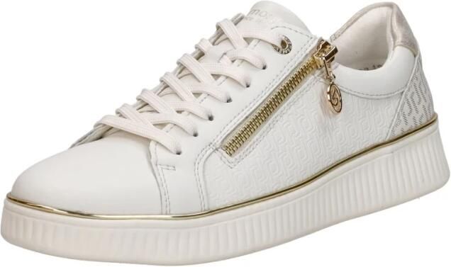 Remonte Plateausneakers vrijetijdsschoen lage schoen veterschoen met zijrits - Foto 5