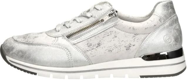 Remonte Zilveren Metallic Sneakers voor Dames Gray Dames - Foto 2
