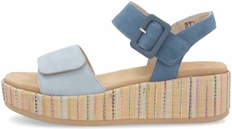 Remonte Sandaaltjes Elisabeth Hurley-Collection Sleehak zomerschoen bandjessandaal en bekleed plateau - Foto 3