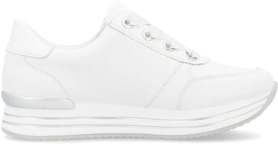 Remonte Plateausneakers vrijetijdsschoen halfschoen veterschoen met gepolsterde schacht - Foto 2