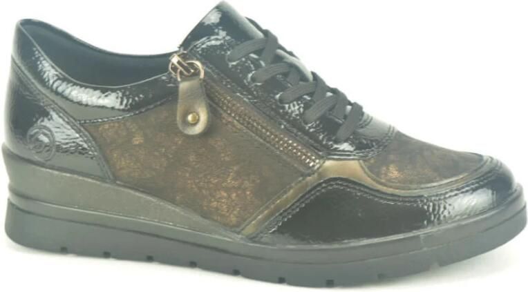 Remonte Zwart Combinatie N.+ Streep DZ