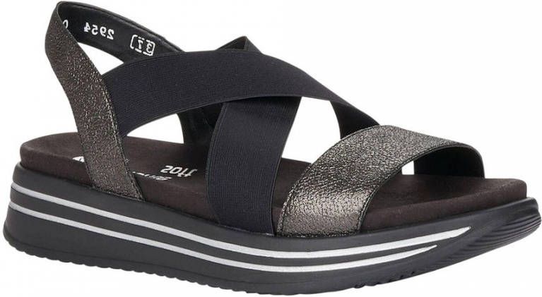Remonte Sandalen met flexibele rubberbandjes