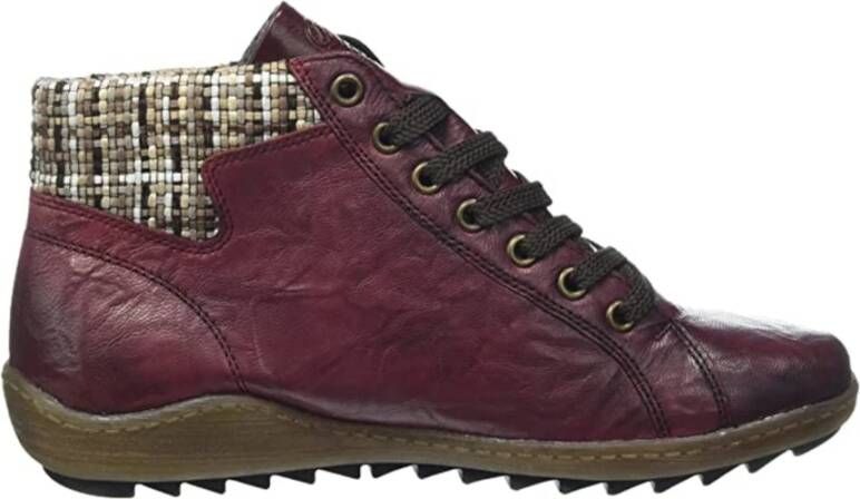 Remonte Stijlvolle Rode Schoenen Red Dames