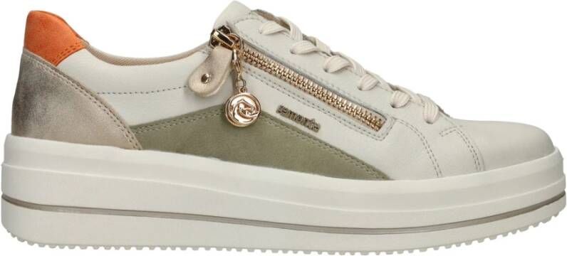 Remonte Trendy Beige Platform Sneaker Beige Heren