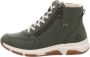 Remonte Sneakers met sleehak high-top sneaker veterschoen vrijetijdsschoen met buitenrits - Thumbnail 2