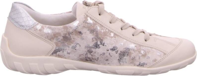 Remonte Dames Sneaker R3407-60 Lichtbeige Combi - Foto 2