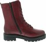 Remonte Veterlaarsjes blokhak veterschoenen chunky boots met contrast-raamstiksels - Thumbnail 1