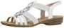 Remonte Sandalen sleehak zomerschoen sandaal met elastische banden - Thumbnail 2