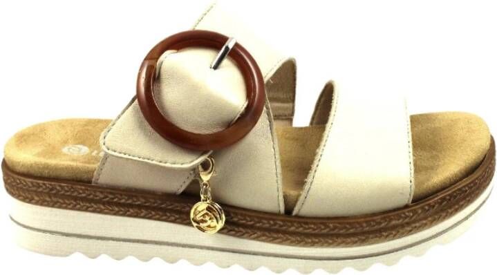 Remonte Slippers sleehak zomerschoen pantoffels met decoratieve gesp - Foto 6