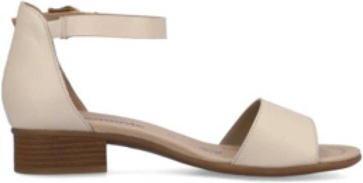 Remonte Witte Sandalen met Hoge Hakken