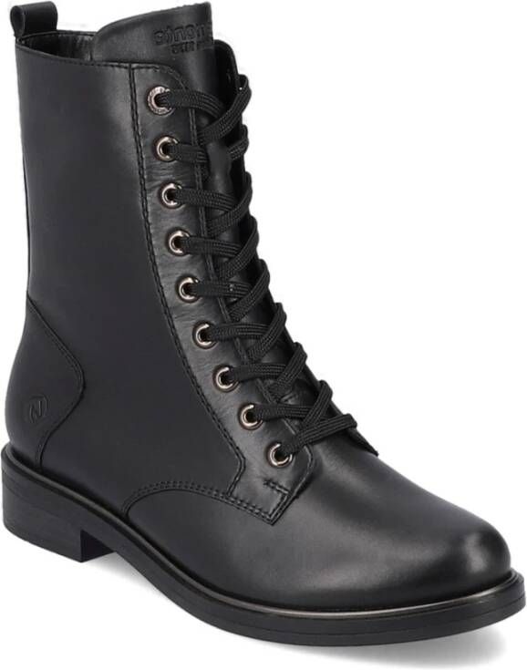 Remonte Zwarte Gesloten Booties