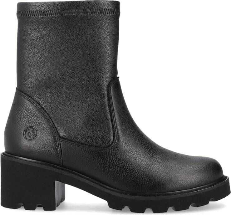 Remonte Zwarte Gesloten Booties Black Dames