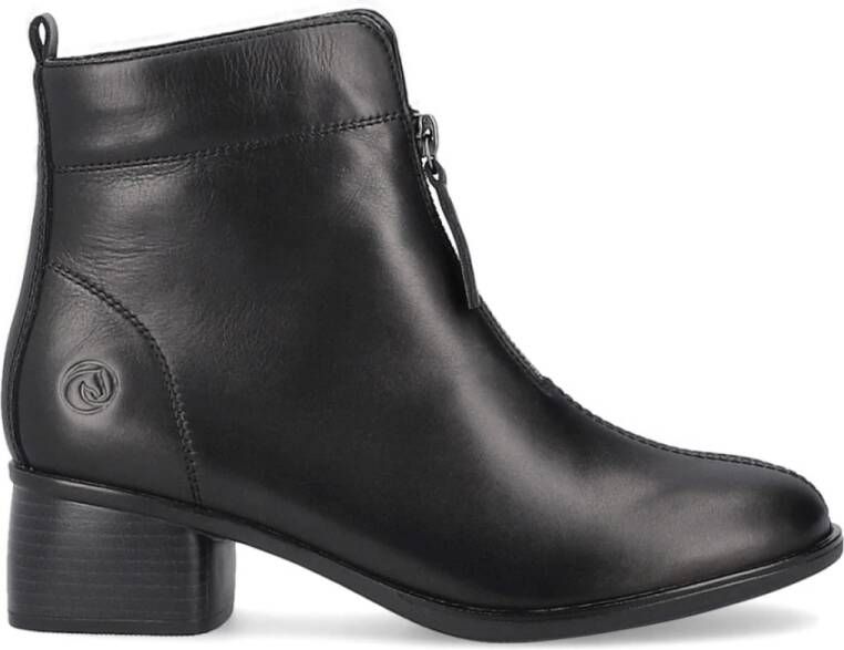 Remonte Zwarte Gesloten Booties Black Dames