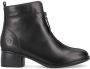 Remonte Zwarte Gesloten Booties Black Dames - Thumbnail 1