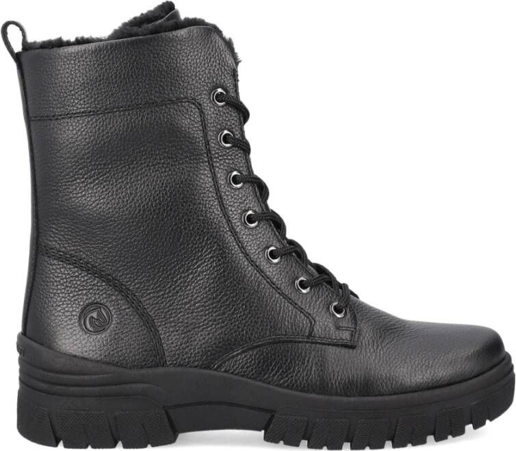 Remonte Zwarte gesloten booties Black Dames