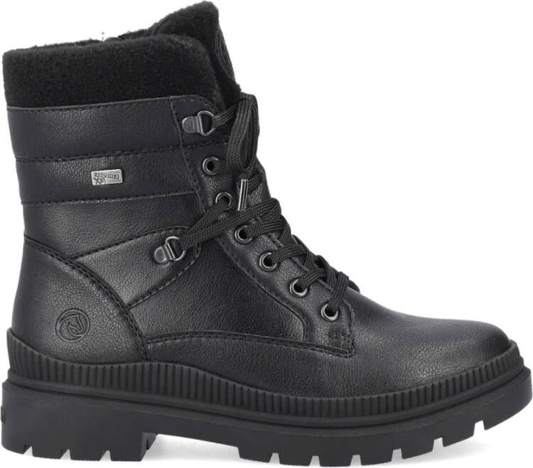 Remonte Zwarte Gesloten Booties Black Dames