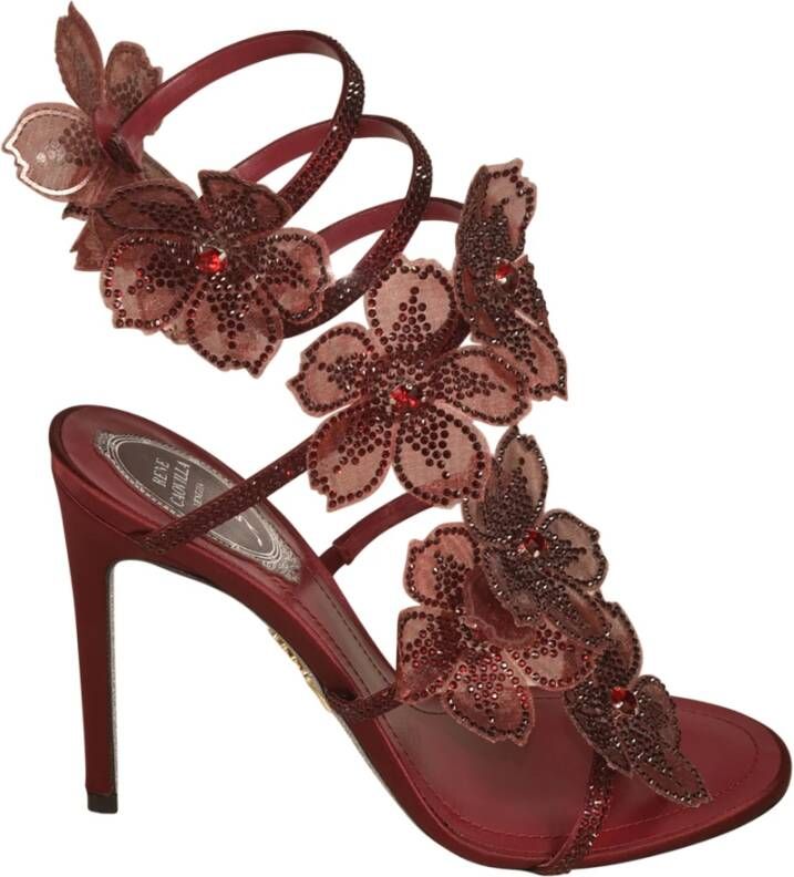 René Caovilla Bordeaux Sandalen voor Vrouwen