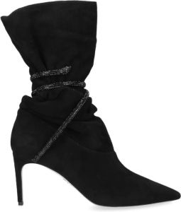 René Caovilla Heeled Boots Zwart Dames