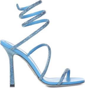René Caovilla High Heel Sandals Blauw Dames
