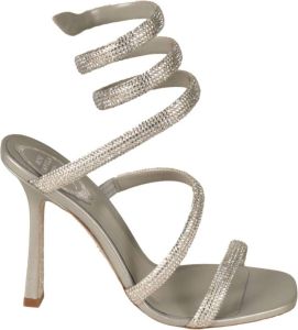 René Caovilla High Heel Sandals Grijs Dames